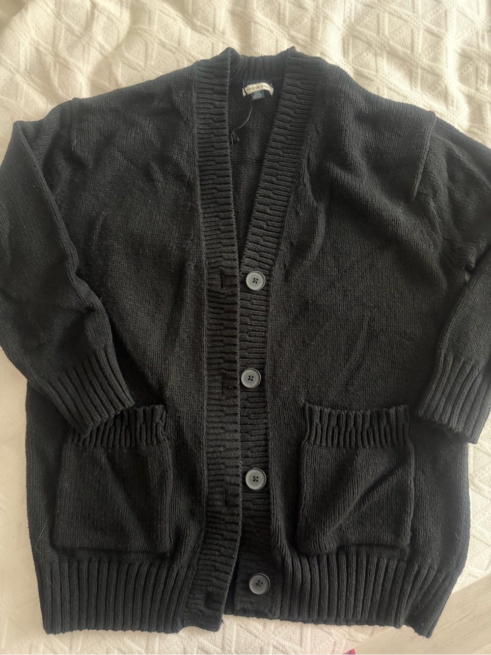 American Eagle Outfitters Black Knit Pullover Sweater